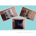 Top quality chinese rabbit fur real rabbit fur pillow